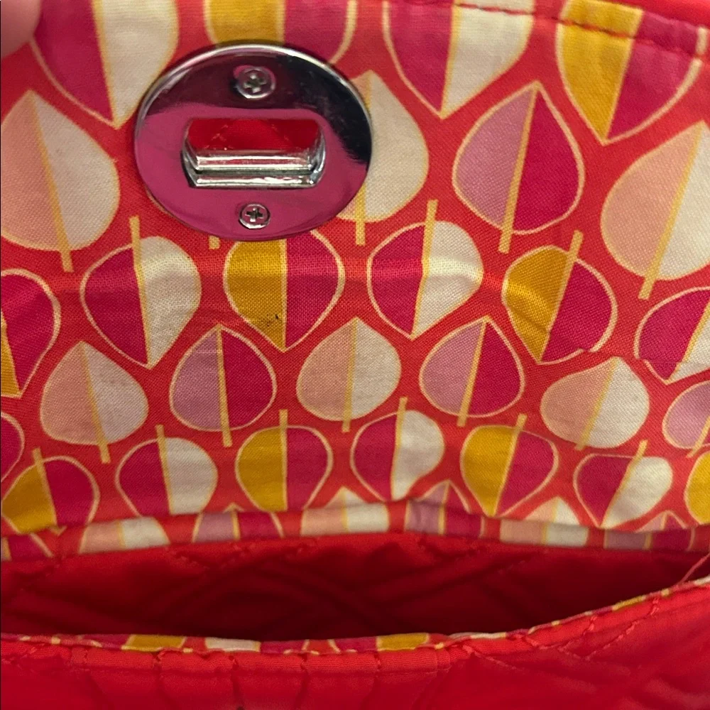 Vera Bradley Red Quilted Laptop Bag